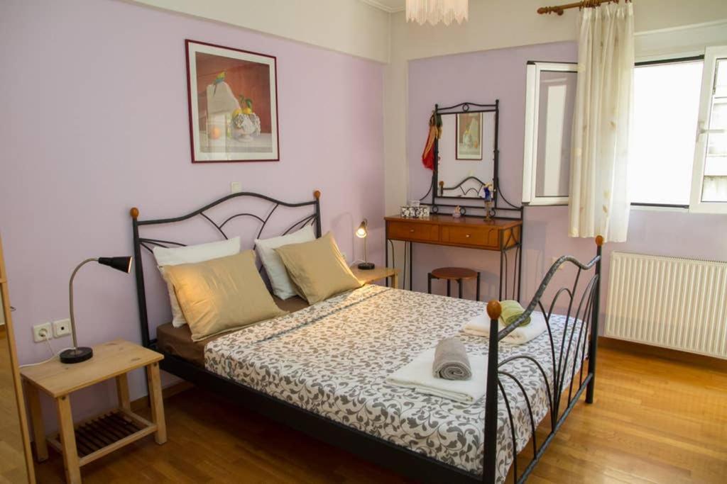 אתונה Spacious Family Flat Near Parthenon Free Parking מראה חיצוני תמונה