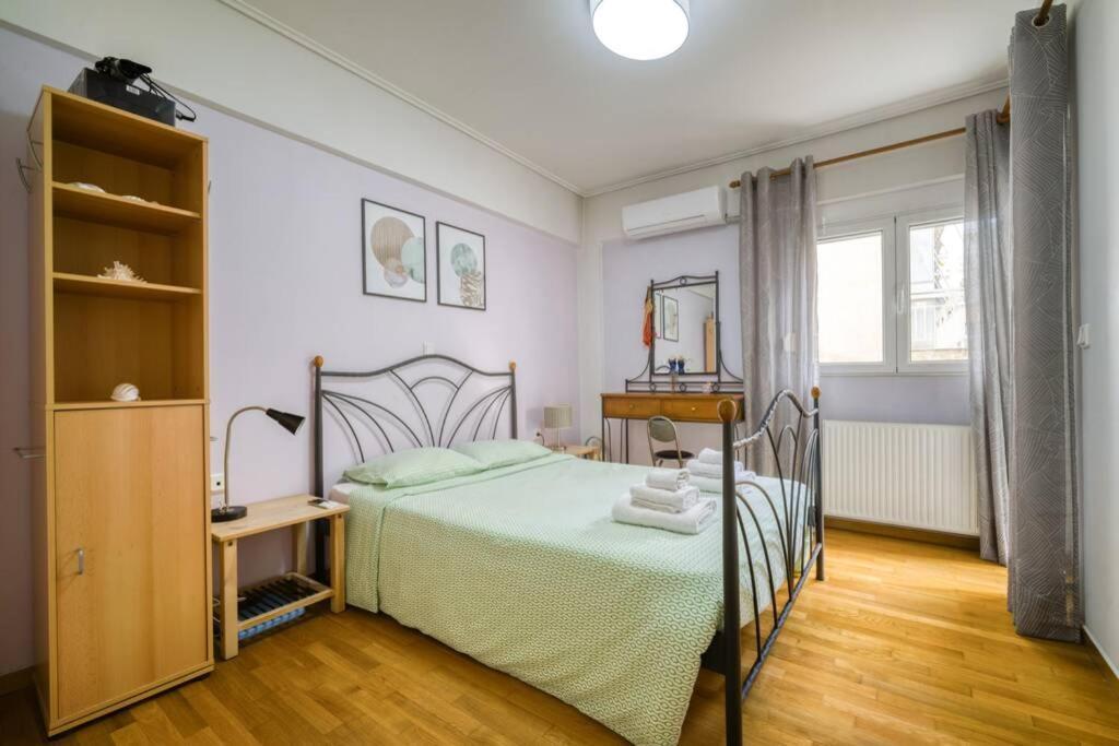אתונה Spacious Family Flat Near Parthenon Free Parking מראה חיצוני תמונה
